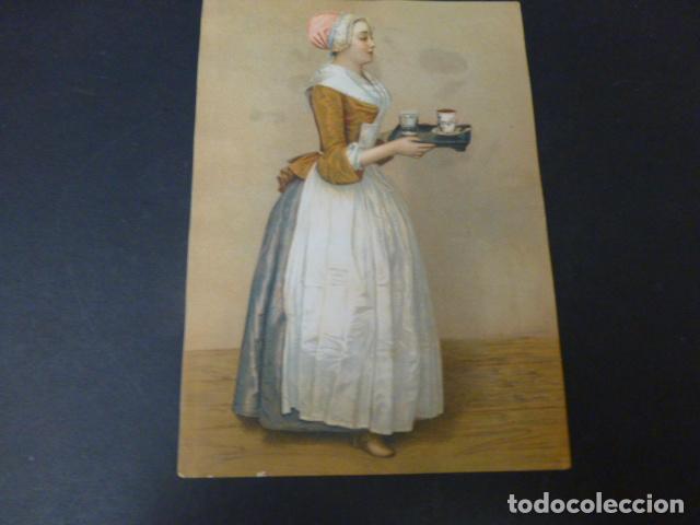 Collectable Antique Stickers: SIRVIENTA CROMO SIGLO XIX