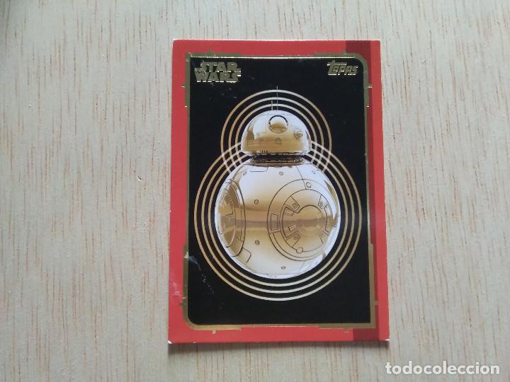 Coleccionismo cromos antiguos: CROMO STAR WARS 165 BB8 TOPPS - Foto 1