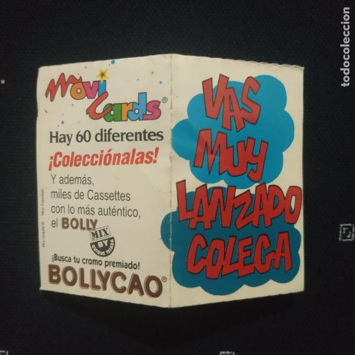 Coleccionismo Cromos antiguos: BOLLYCAO - MOVICARDS VAS MUY LANZADO COLEGA... A&Ntilde;O 1996 CROMO MOVI CARDS / PHOSKITOS PANRICO