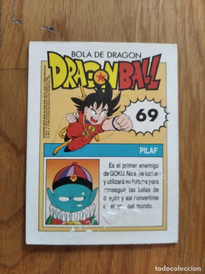 Coleccionismo cromos antiguos: DARAGON BALL - PILAF - N&ordm; 69 - EDICIONES ESTE - Foto 2