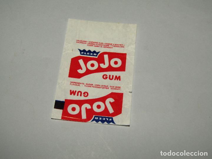 Coleccionismo cromos antiguos: Antiguo Envoltorio de Chicle Bubble Gum JOJO de FLEER - Foto 1