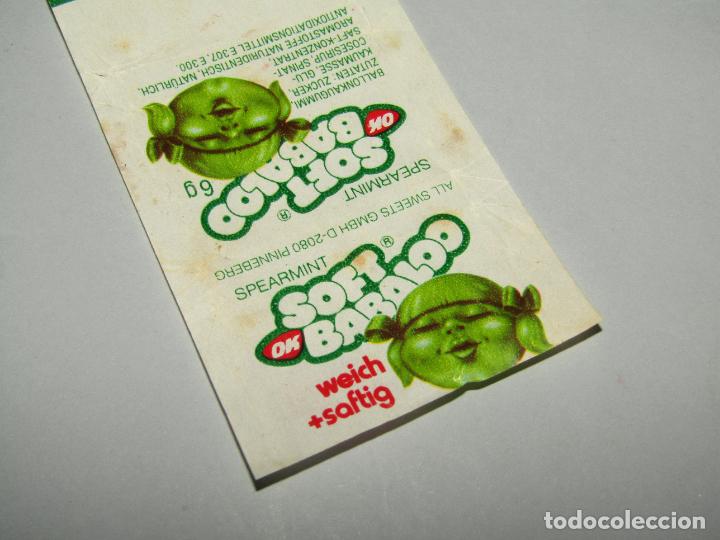 Coleccionismo cromos antiguos: Antiguo Envoltorio de Chicle SOFT BABALOO - Foto 2