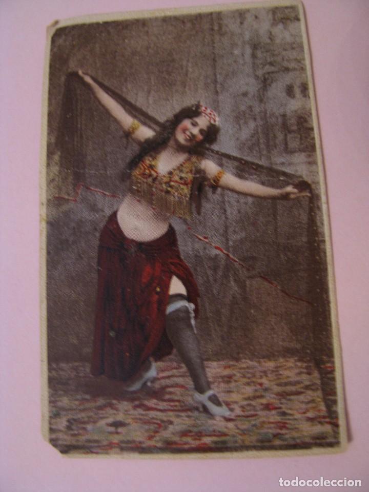 Coleccionismo cromos antiguos: ANTIGUO CROMO. BAILARINA. 9X5,5 CM. - Foto 1