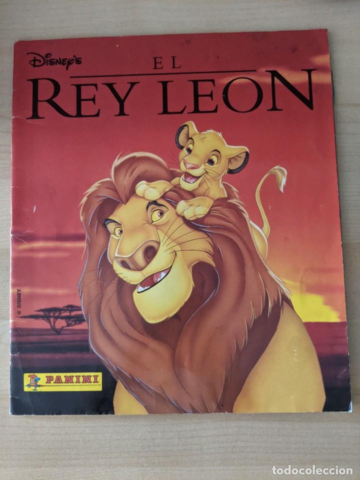 Coleccionismo cromos antiguos: ALBUM DE CROMOS PANINI &rdquo; EL REY LE&Oacute;N&rdquo; COMPLETO - Foto 1
