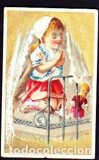 Collectable Antique Stickers: ANTIGUO CROMO VER TRASERA FABRICA Y ALAMACEN S. XICOY Y CIA BARCELONA