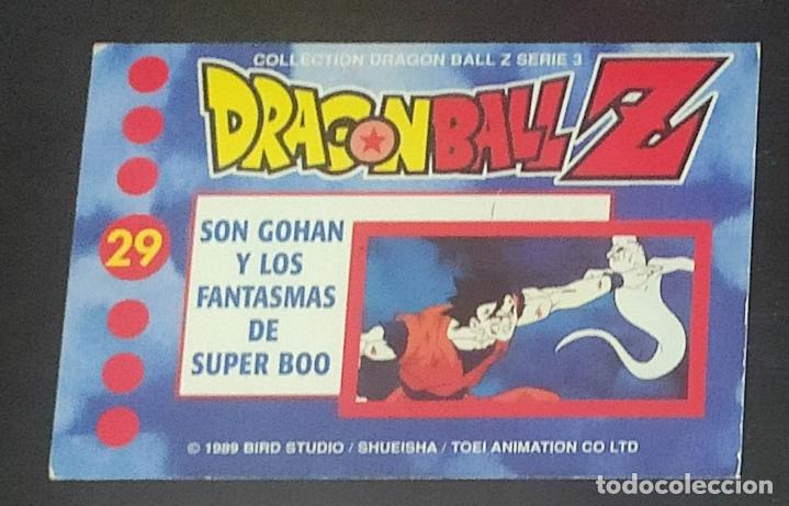 Coleccionismo cromos antiguos: DRAGON BALL Z ORO SERIE 3 CARD 29 - Foto 2