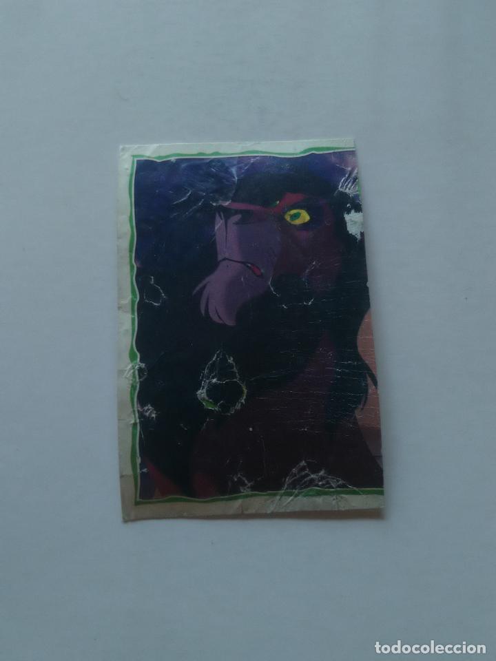 Coleccionismo Cromos antiguos: ANTIGUO CROMO EL REY LE&Oacute;N DISNEY THE LION KING PANINI A&Ntilde;OS 90
