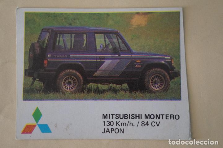 Coleccionismo Cromos antiguos: CROMO DE COCHES MITSUBISHI SIN PEGAR N&ordm; 162 A&Ntilde;O 1986 DEL ALBUM AUTO 2000 DE COMIC-ROMO COMICROMO