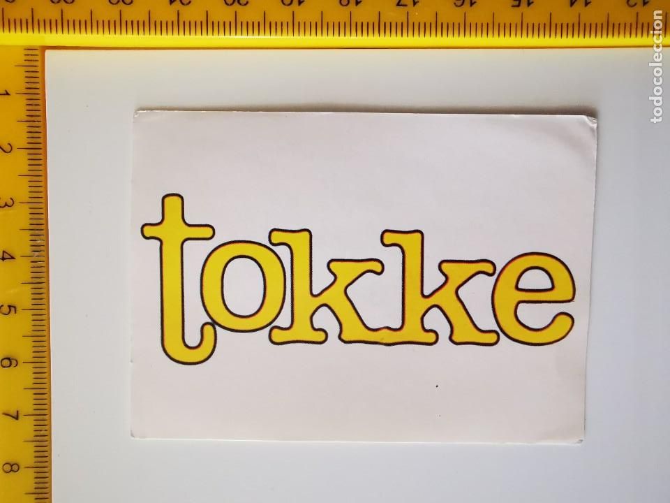 Sammeln alte Sammelbilder: CROMO PEGATINA SIN PEGAR DEL ALBUM SUPER MARCAS DE MAGIG BOX 34 CHOCOLATINA TOKKE