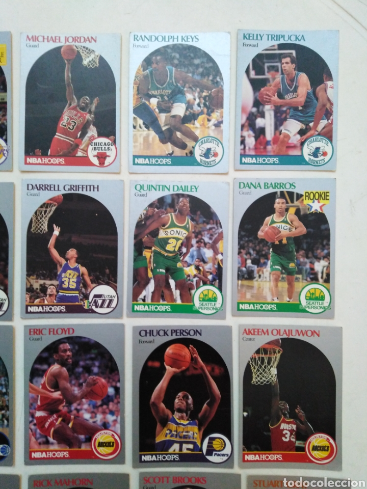 Coleccionismo cromos antiguos: Lote de 83 cromos NBA ( 1990 ) - Foto 6