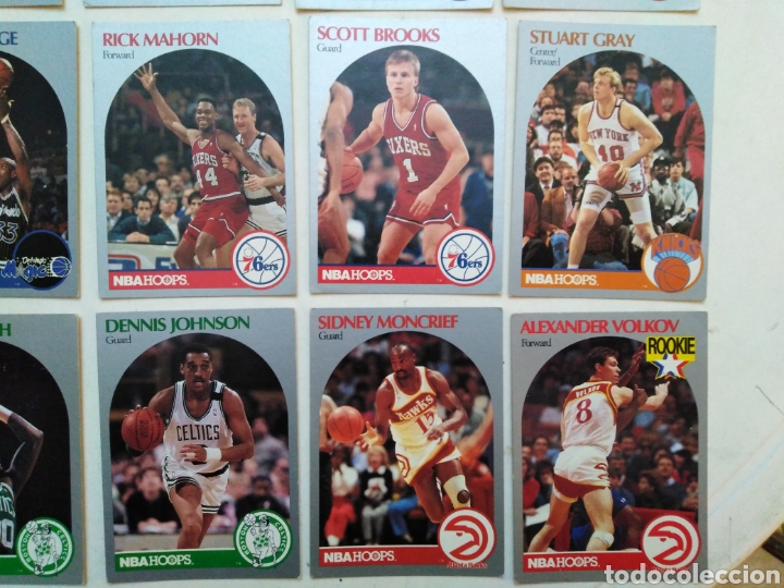 Coleccionismo cromos antiguos: Lote de 83 cromos NBA ( 1990 ) - Foto 8