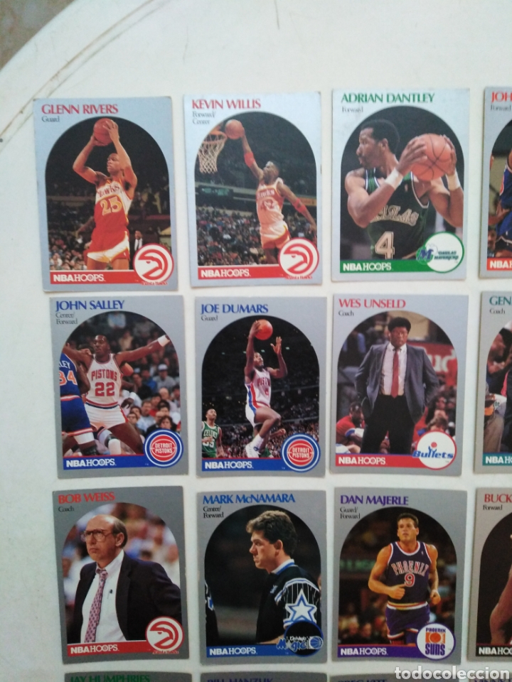 Coleccionismo cromos antiguos: Lote de 83 cromos NBA ( 1990 ) - Foto 10