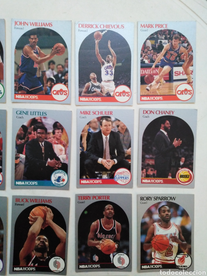 Coleccionismo cromos antiguos: Lote de 83 cromos NBA ( 1990 ) - Foto 11
