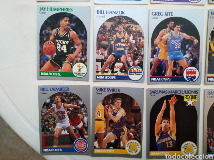 Coleccionismo cromos antiguos: Lote de 83 cromos NBA ( 1990 ) - Foto 12