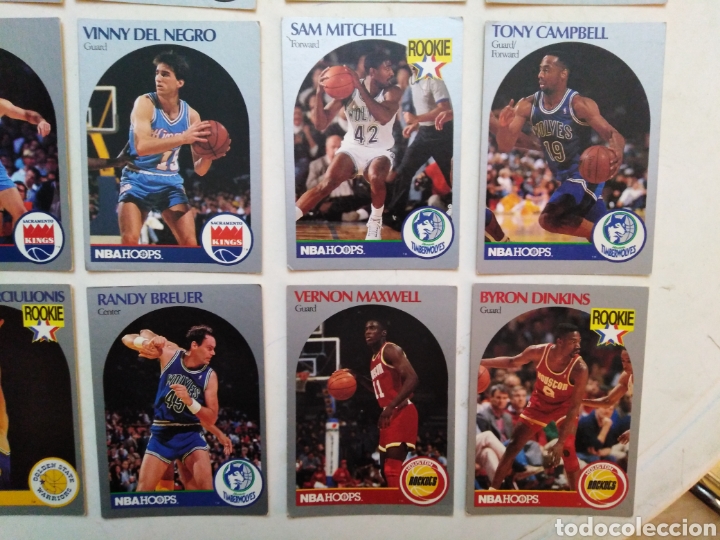 Coleccionismo cromos antiguos: Lote de 83 cromos NBA ( 1990 ) - Foto 13
