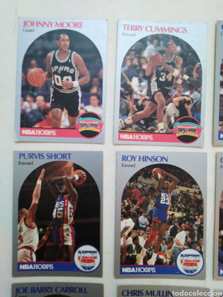 Coleccionismo cromos antiguos: Lote de 83 cromos NBA ( 1990 ) - Foto 15
