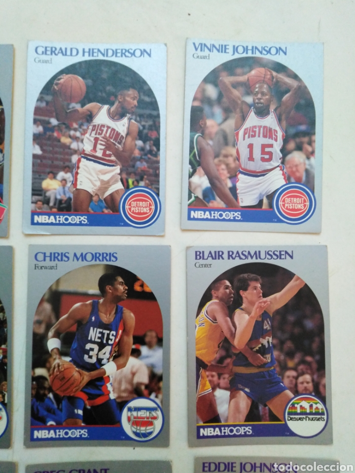 Coleccionismo cromos antiguos: Lote de 83 cromos NBA ( 1990 ) - Foto 16