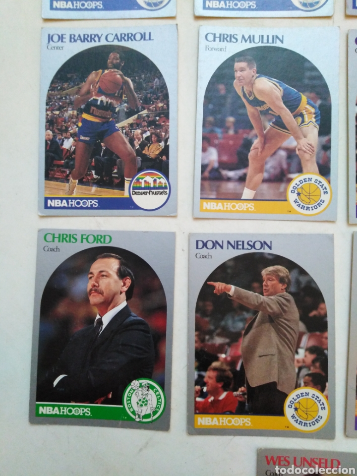 Coleccionismo cromos antiguos: Lote de 83 cromos NBA ( 1990 ) - Foto 17