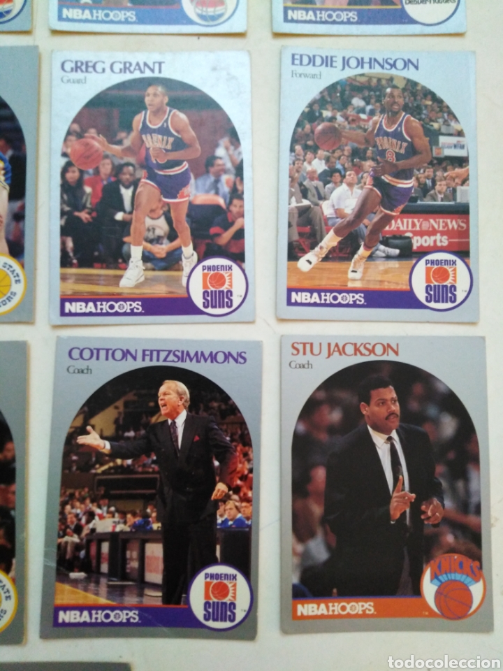 Coleccionismo cromos antiguos: Lote de 83 cromos NBA ( 1990 ) - Foto 18