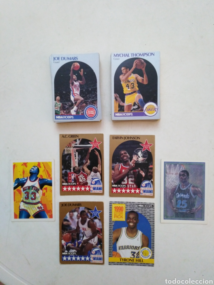 Coleccionismo cromos antiguos: Lote de 83 cromos NBA ( 1990 ) - Foto 1