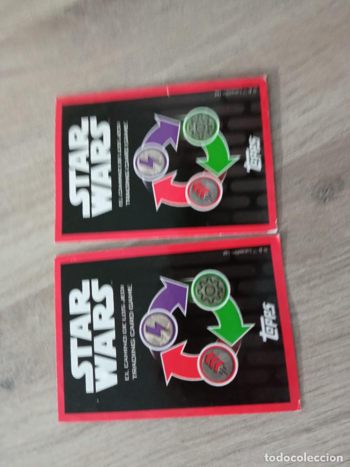 Coleccionismo cromos antiguos: CROMOS STAR WARS - Foto 2