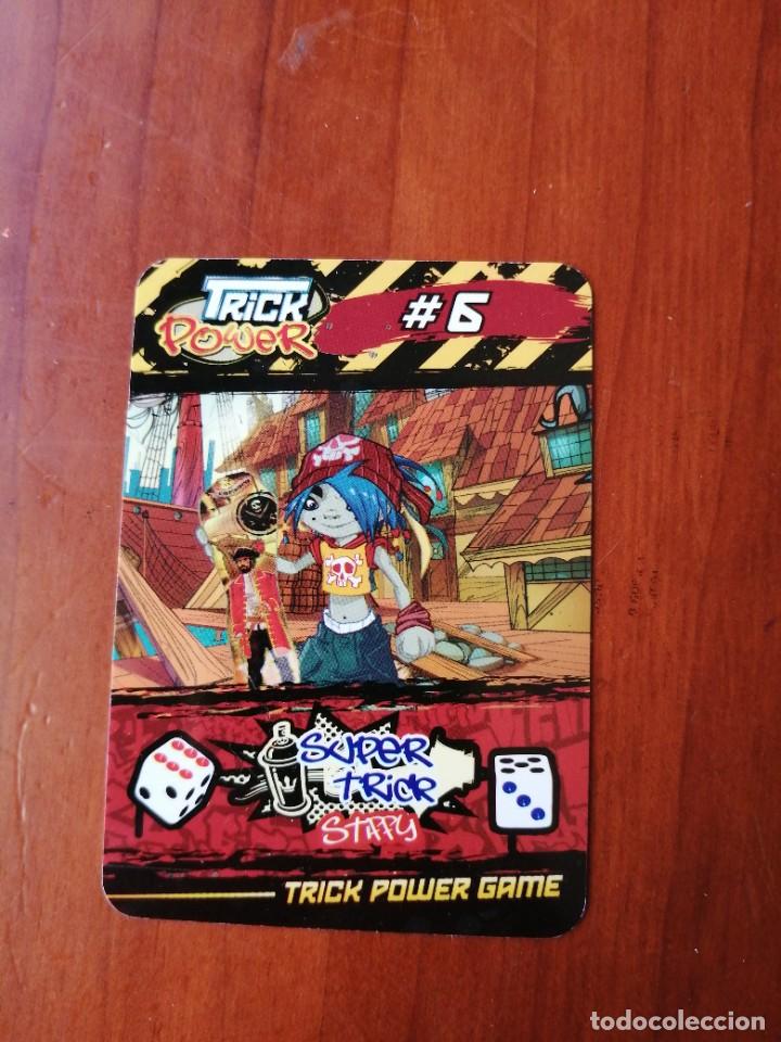 Sammeln alte Sammelbilder: tarjeta carta cromo trick power game super trick stiffy n&ordm; 6 pirates corsard