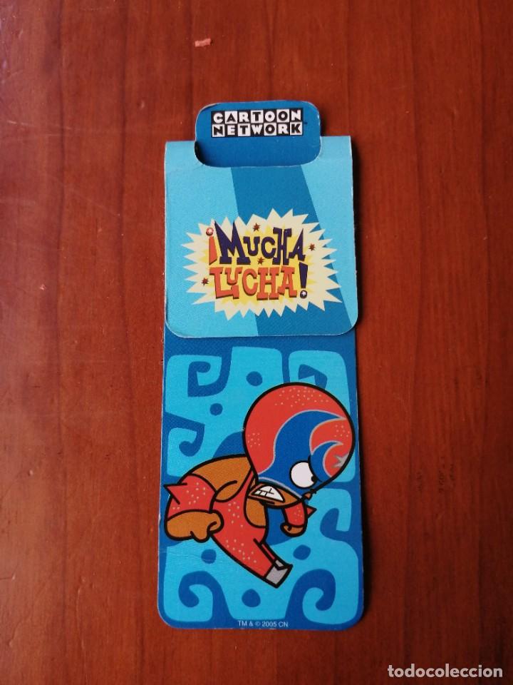Coleccionismo Cromos antiguos: marca paginas promocional cartoon network, mucha lucha 2005