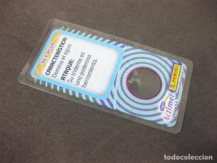 Coleccionismo cromos antiguos: CROMO ACTIMEL DE PANINI - REY AGUA - Foto 2