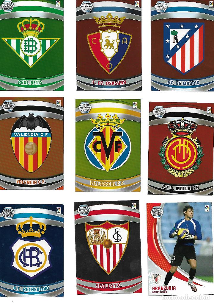 Coleccionismo cromos antiguos: coleccion de + 285 fichas MEGA CRACKS de 2007/2008 - Foto 1