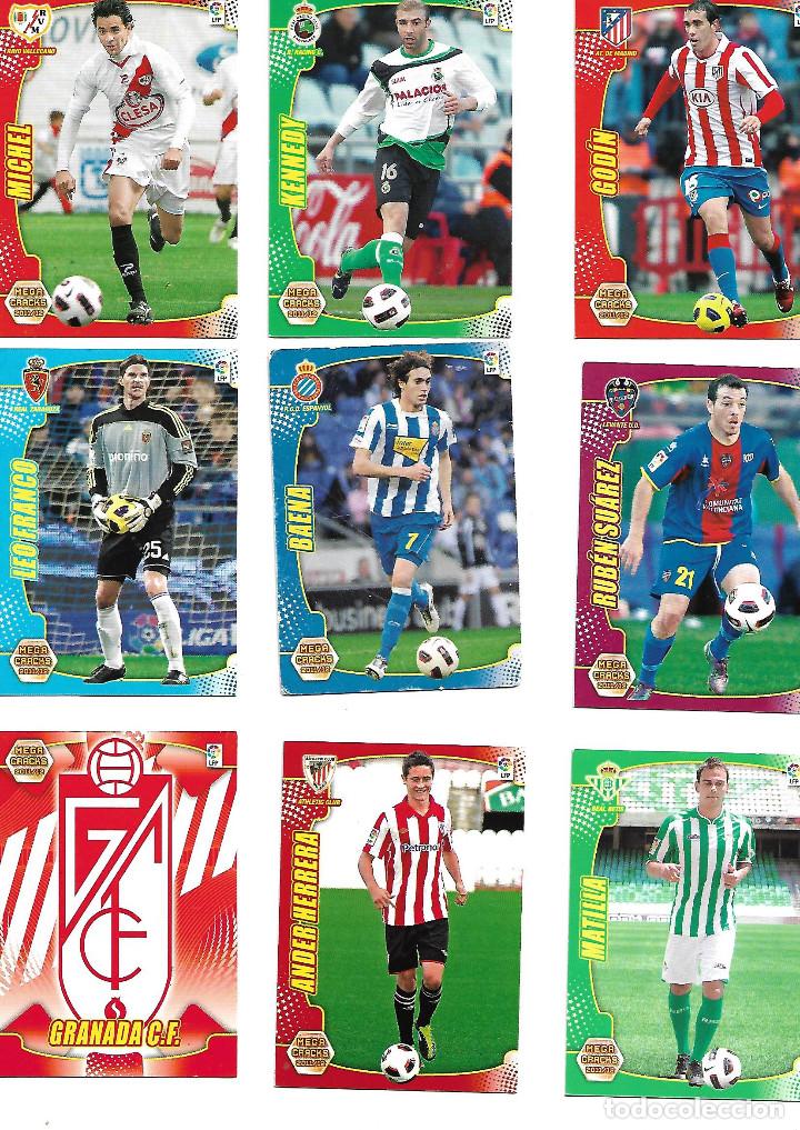 Coleccionismo cromos antiguos: coleccion de 92 fichas MEGA CRACKS de 2011/2012 - Foto 1