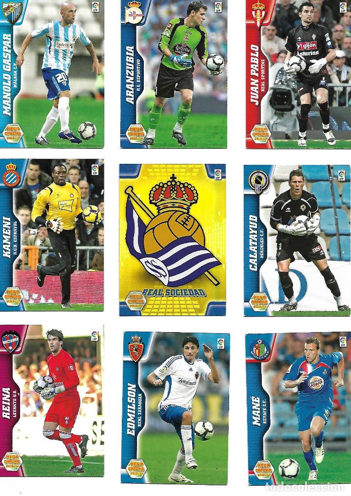 Coleccionismo cromos antiguos: coleccion de 175 fichas MEGA CRACKS de 2010/2011 - Foto 2