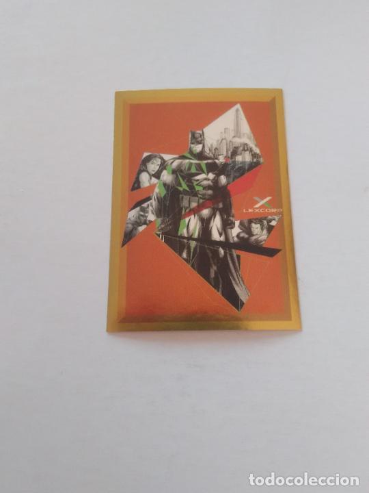 Coleccionismo Cromos antiguos: X6 - CROMO STICKER BRILLANTE EL MUNDO DE BATMAN PANINI WB WARNER BROS DC COMICS THE WORLD OF BATMAN