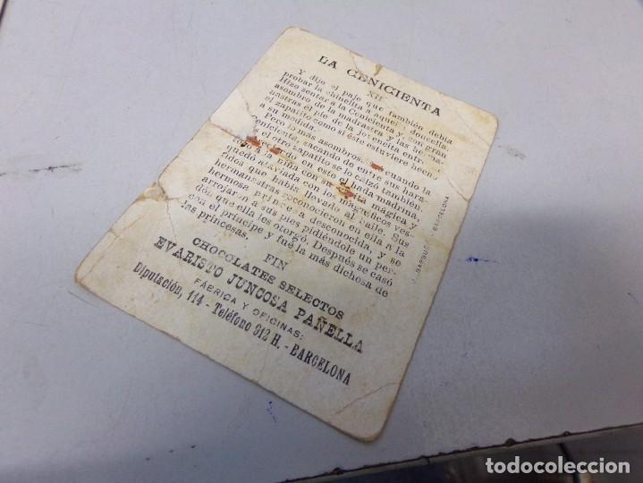 Coleccionismo cromos antiguos: ESTAMOS LIQUIDANDO. COLECCION 12 CROMOS COMPLETA . LA CENICIENTA - Foto 3
