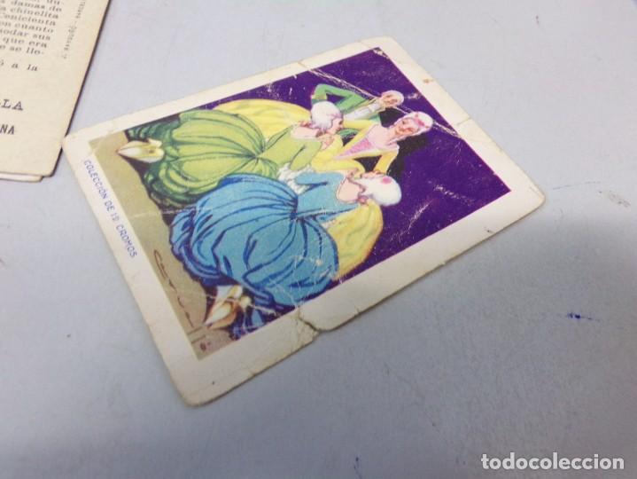 Coleccionismo cromos antiguos: ESTAMOS LIQUIDANDO. COLECCION 12 CROMOS COMPLETA . LA CENICIENTA - Foto 4