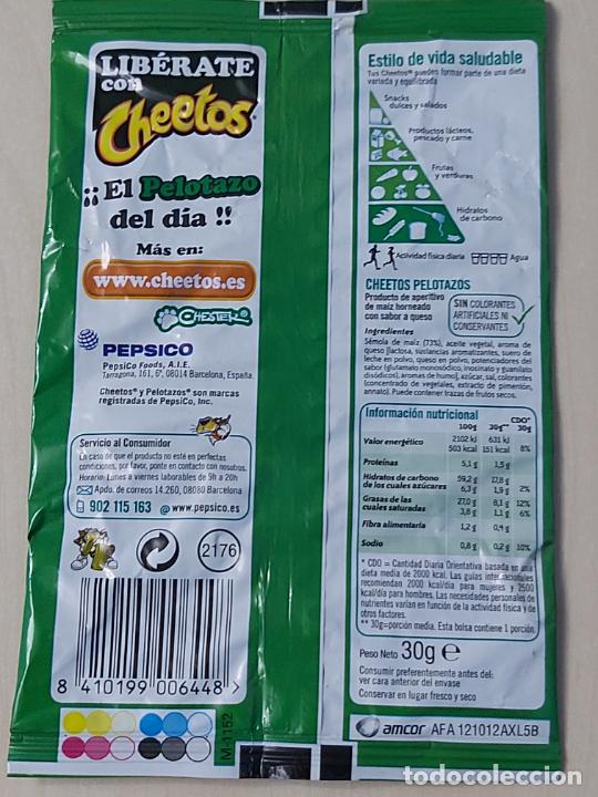 Coleccionismo cromos antiguos: Bolsa de cheetos - SIN PUBLICIDADD- 2013 - Foto 2