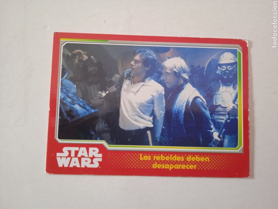 Coleccionismo Cromos antiguos: N&ordm; 108 EL RETORNO DEL JEDI - CROMO CARTA TOPPS EL VIAJE HACIA STAR WARS: EL DESPERTAR DE LA FUERZA