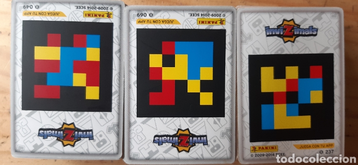 Coleccionismo cromos antiguos: Lote cromos invizimals, 2009-2014 scee,panini - Foto 2