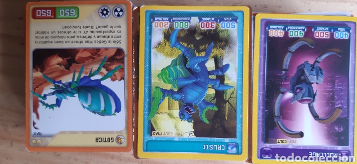 Coleccionismo cromos antiguos: Lote cromos invizimals, 2009-2014 scee,panini - Foto 1