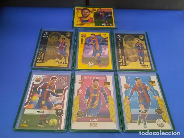 Coleccionismo cromos antiguos: Cromo de messi 2021-2022 - Foto 1