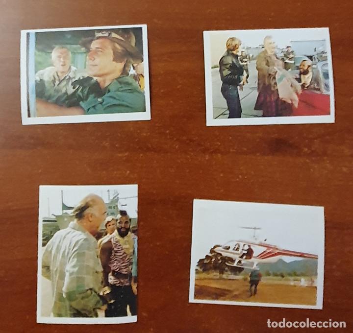 Coleccionismo cromos antiguos: 4 cromos &rdquo;El Equipo A&rdquo; - Foto 1