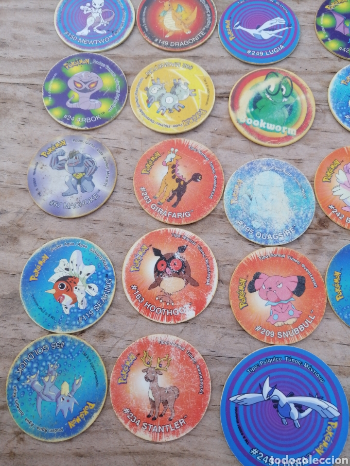 Coleccionismo cromos antiguos: Tazos pokemon - Foto 3