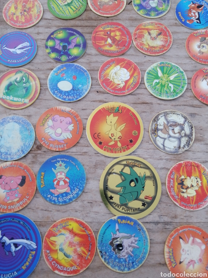 Coleccionismo cromos antiguos: Tazos pokemon - Foto 4