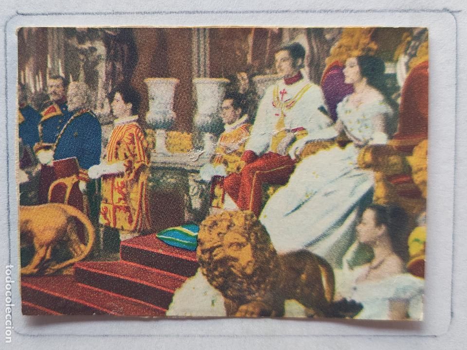 Sammeln alte Sammelbilder: CROMO NO IDENTIFICADO &iquest;DONDE VAS ALFONSO XII? FHER , DESPEGADO , DA&Ntilde;ADO