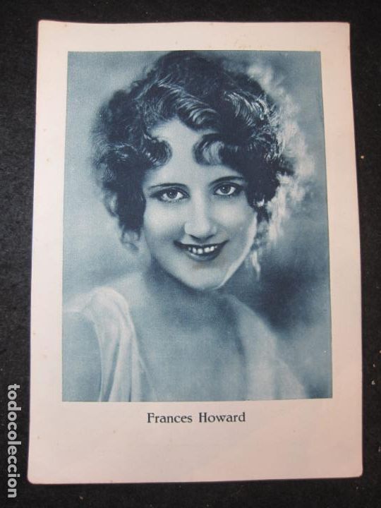 Collectionnisme Cartes &agrave; collectionner anciennes: FRANCES HOWARD-CROMO GRANDE-CHOCOLATE JUNCOSA-BARCELONA-VER FOTOS-(K-3918)