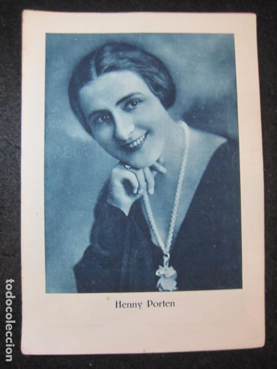 Collectionnisme Cartes &agrave; collectionner anciennes: HENNY PORTEN-CROMO GRANDE-CHOCOLATE JUNCOSA-CINE-BARCELONA-VER FOTOS-(K-3920)