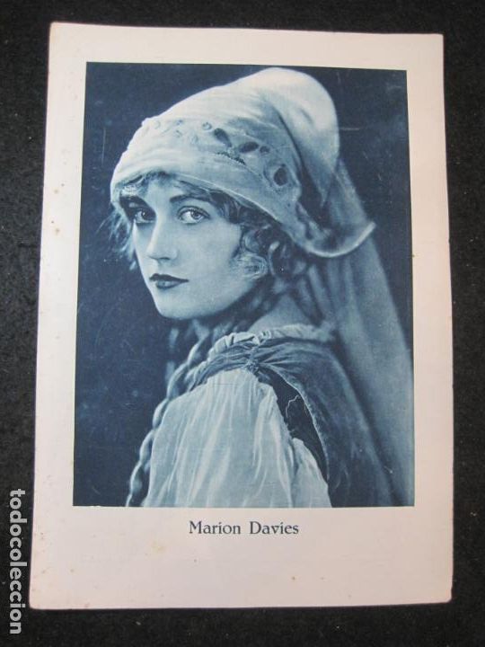Coleccionismo cromos antiguos: MARION DAVIES-CROMO GRANDE-CHOCOLATE JUNCOSA-CINE-BARCELONA-VER FOTOS-(K-3931)