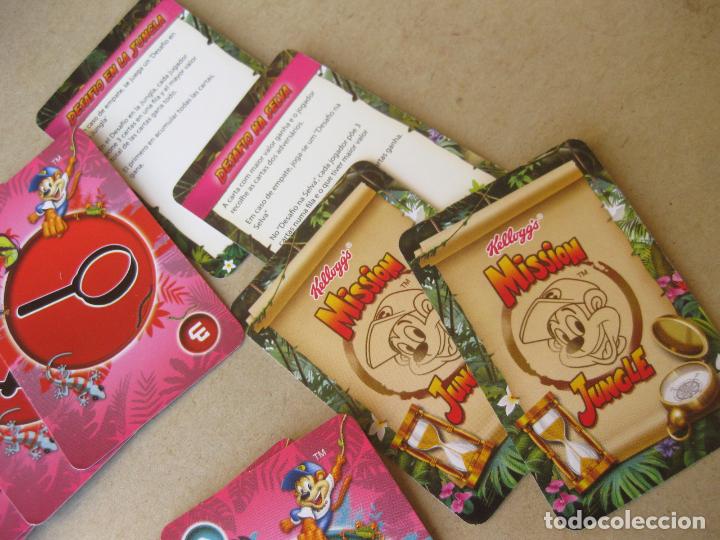 Coleccionismo cromos antiguos: BARAJA O JUEGO DE CARTAS DE MISSION JUNGLE KELLOGS - KELLOG&acute;S - Foto 4