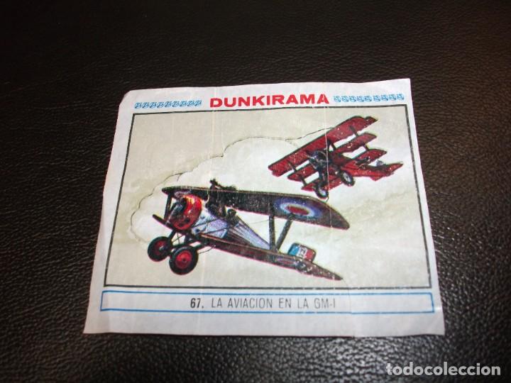 Sammeln alte Sammelbilder: DUNKIRAMA DUNKIN CROMO ANTIGUO N&ordm; 67 LA AVIACION EL GM-I