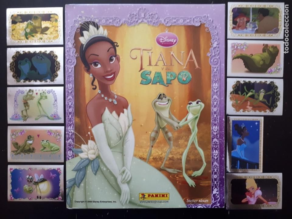 Coleccionismo Cromos antiguos: CROMOS STICKERS TIANA Y EL SAPO (2010 PANINI) -ELIGE BRILLANTES-
