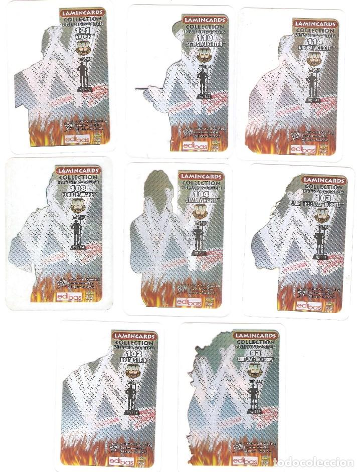 Coleccionismo cromos antiguos: 1 Lote de 8 Lamincards - Collection - Pressing Catch - Foto 2
